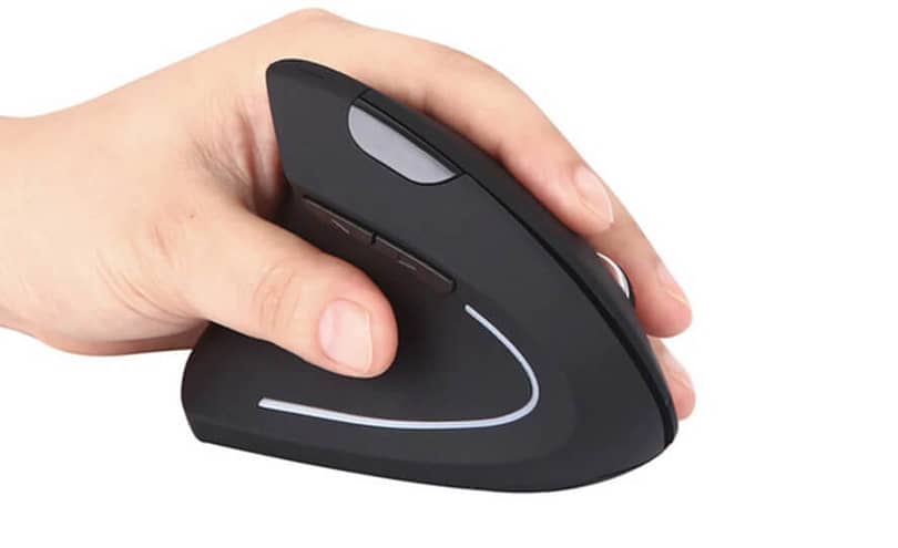 Left-Handed Wireless 2.4G USB Ergonomic Vertical Wireless Mouse Deals