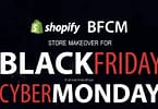 Shopify black Friday cyber Monday deals 2019