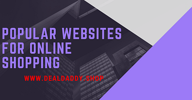 Popular Websites for Online Shopping