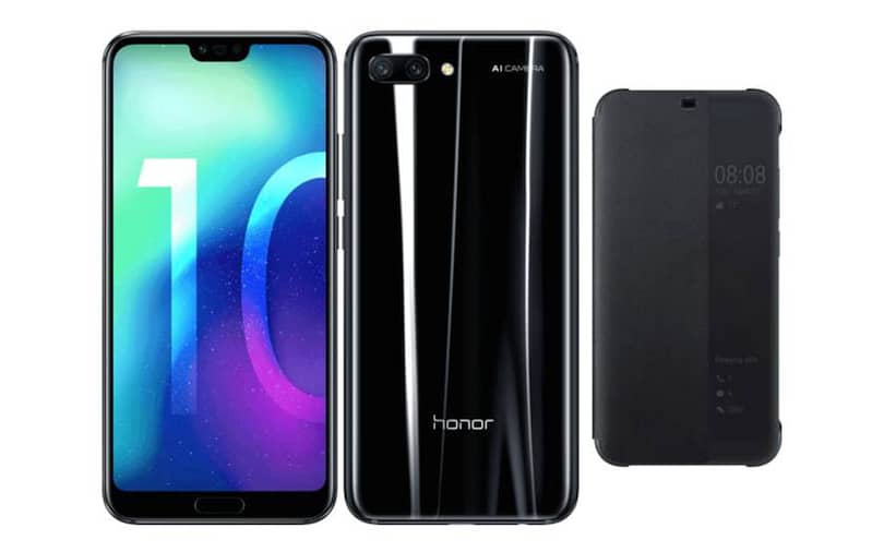 Honor 10 smartphone (64 GB) + case at 239 €
