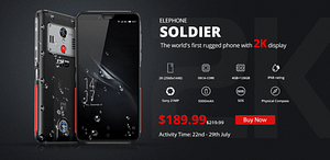 BLACK FRIDAY 2019 DEALS: Elephone Soldier 4G Phablet