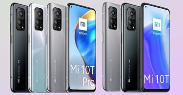 Xiaomi Mi 10T and Mi 10T Pro Comparison