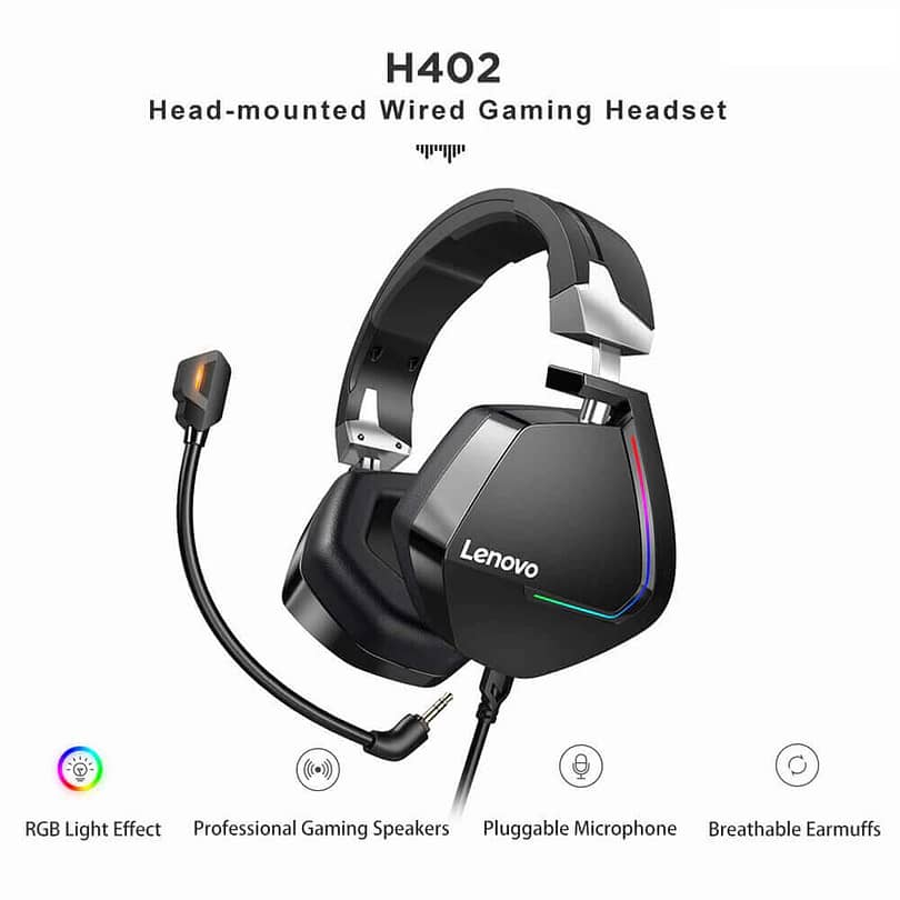 Lenovo H402 7.1 Wired Gaming Headset Special Christmas Sale